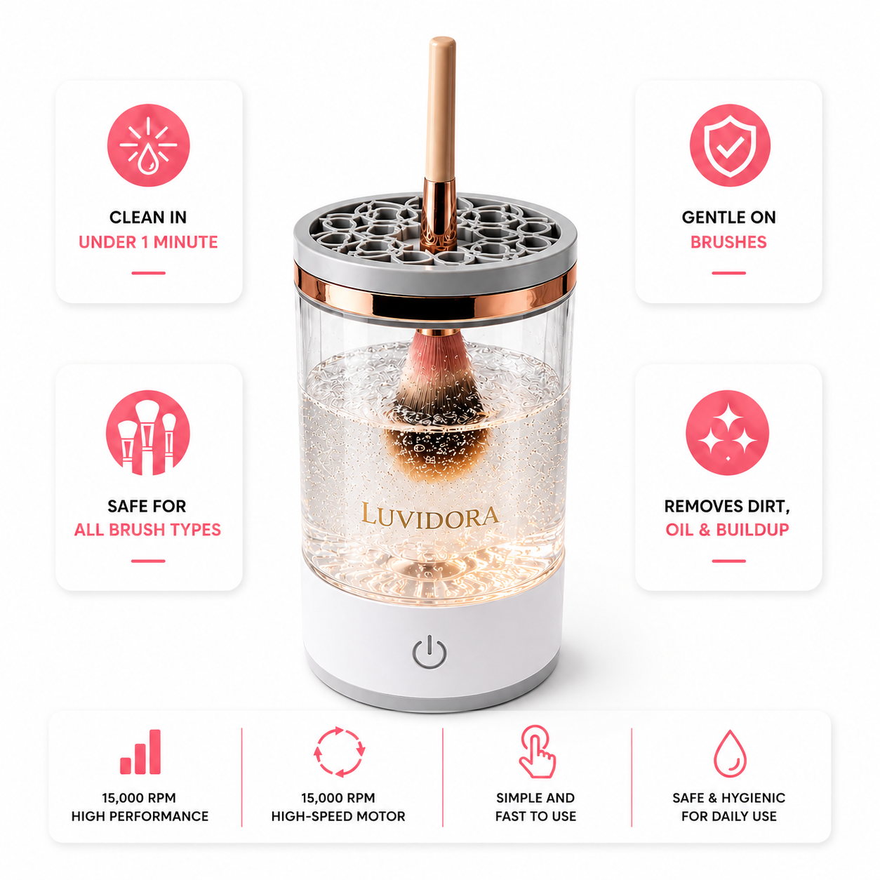 Polarfix cleaner™ - Makeup Brush Cleaner