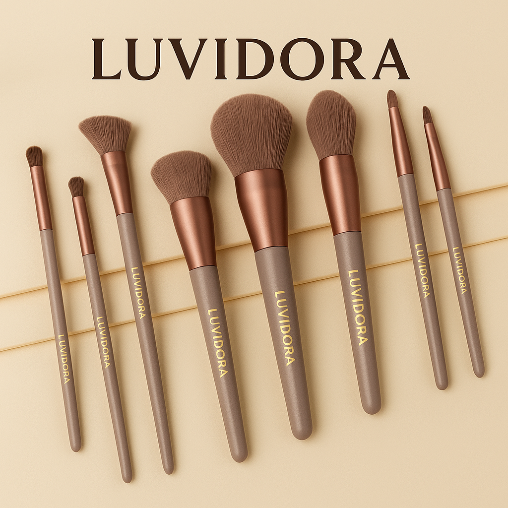 Korean Makeup Brush Set™ (x8)