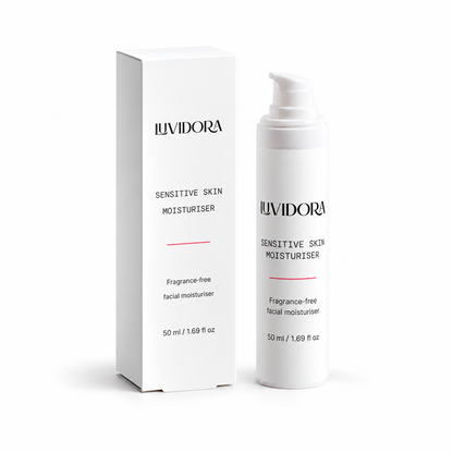 LUVIDORA skincare product with original carton