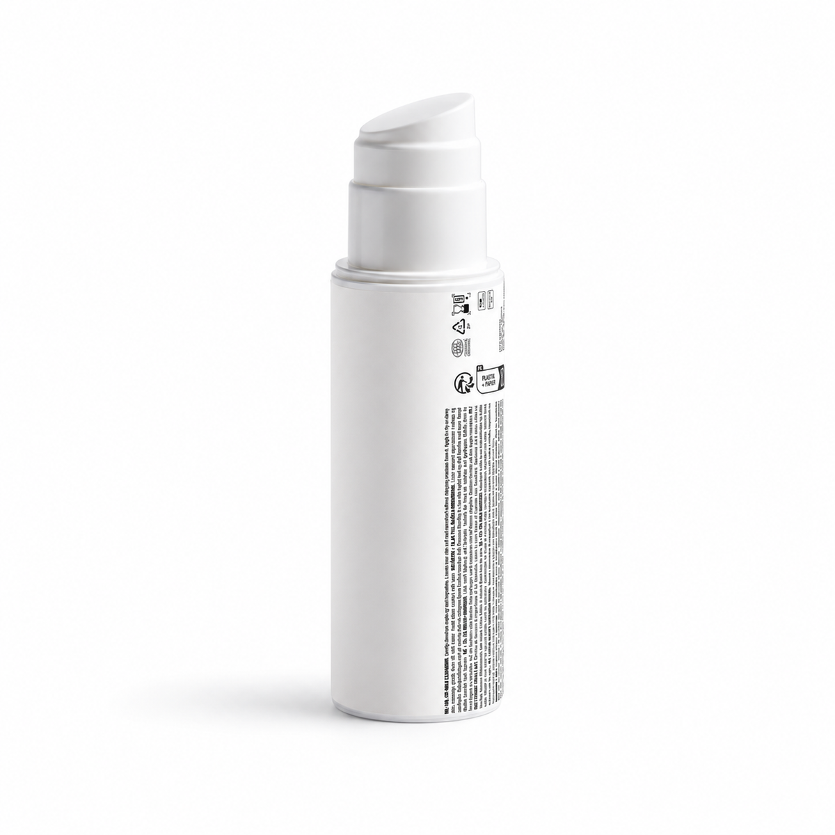 LUVIDORA skincare rear label