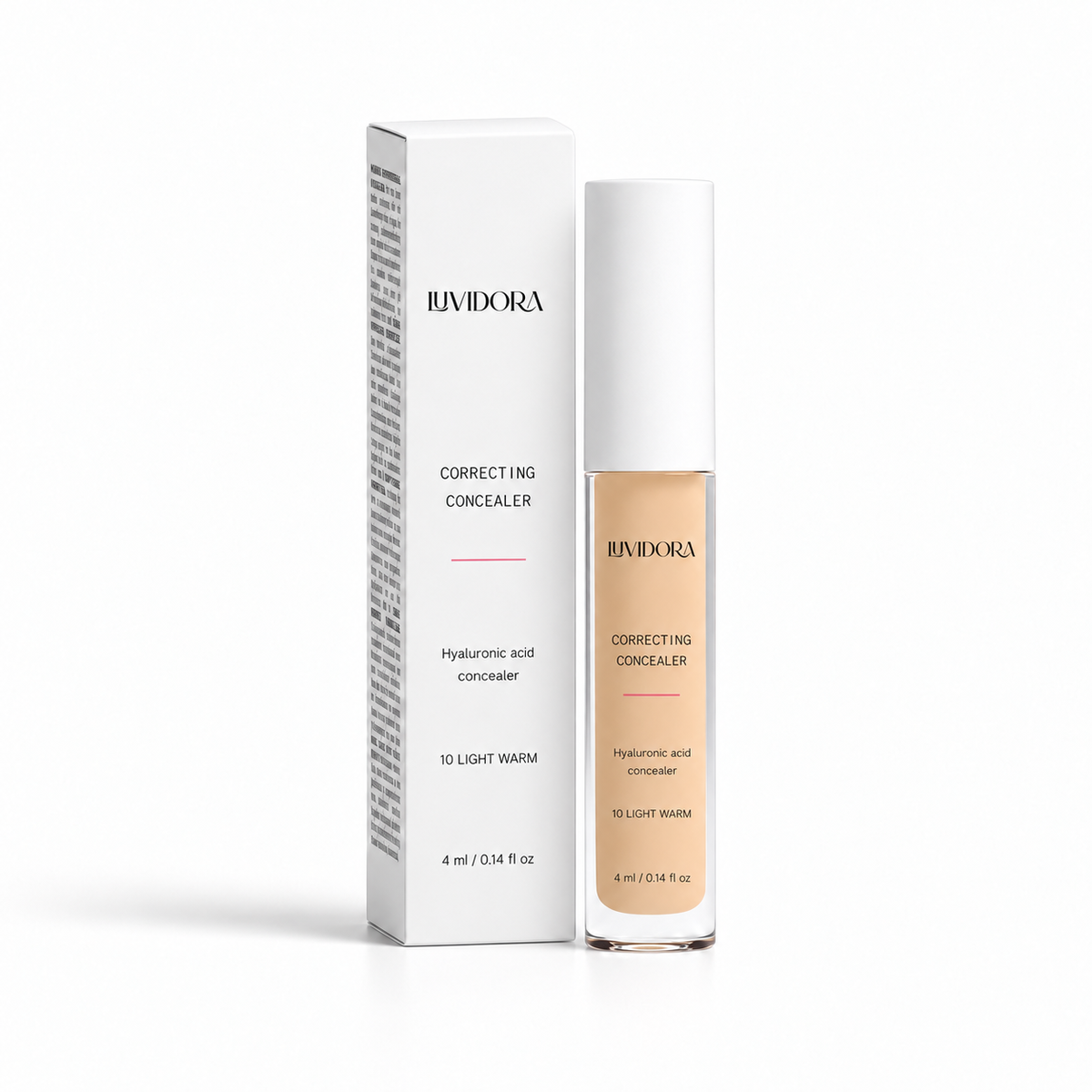 LUVIDORA Correcting Concealer 10 — product with packaging