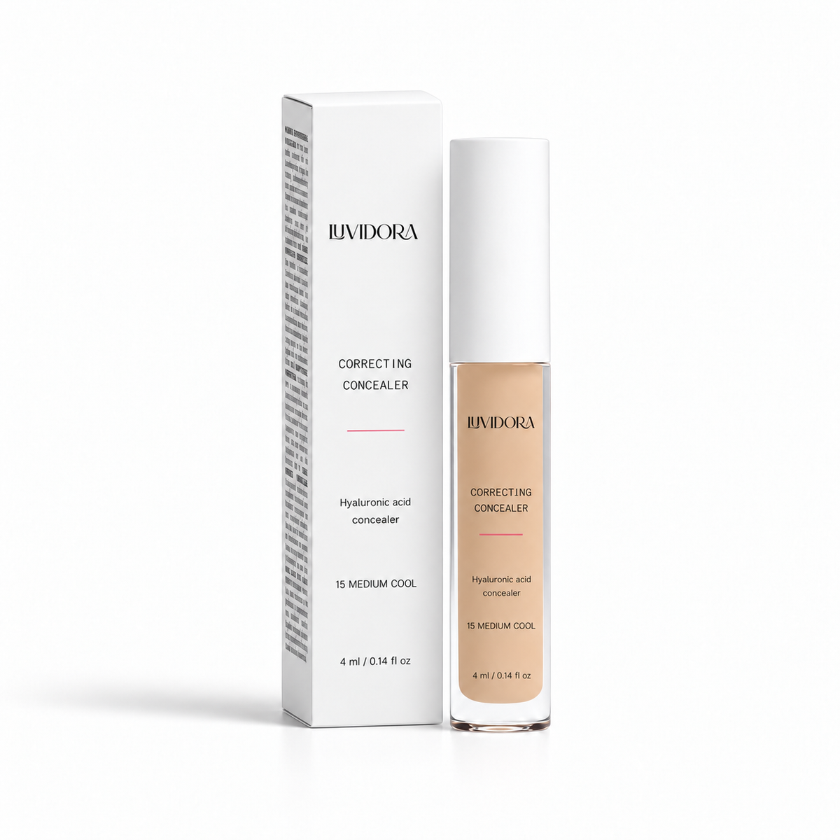 LUVIDORA Correcting Concealer 15 — product with packaging