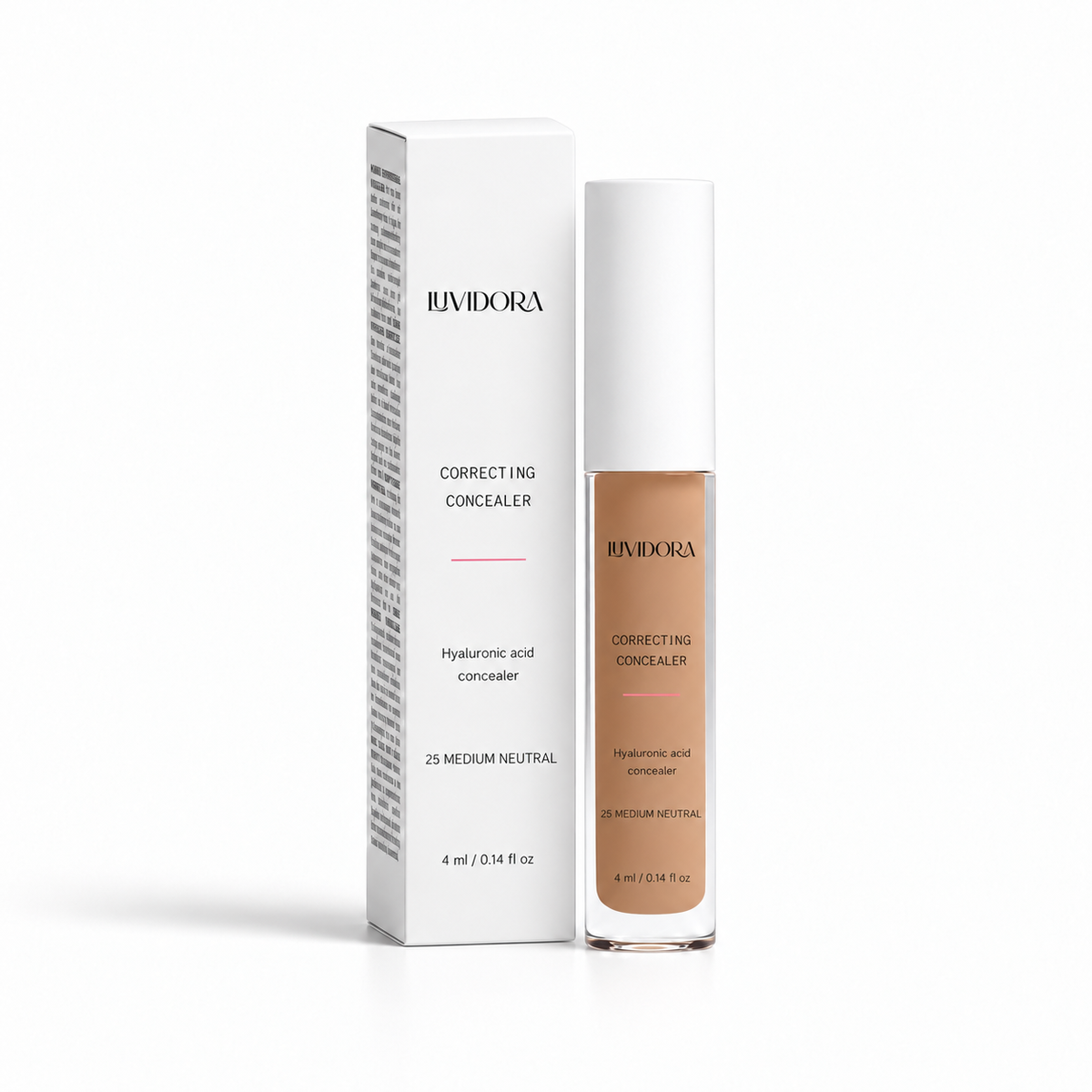 LUVIDORA Correcting Concealer 25 — product with packaging