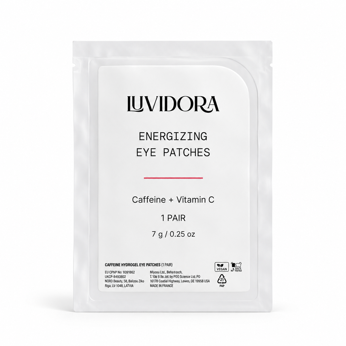 Caffeine + Vitamin C Eye Patches — hero