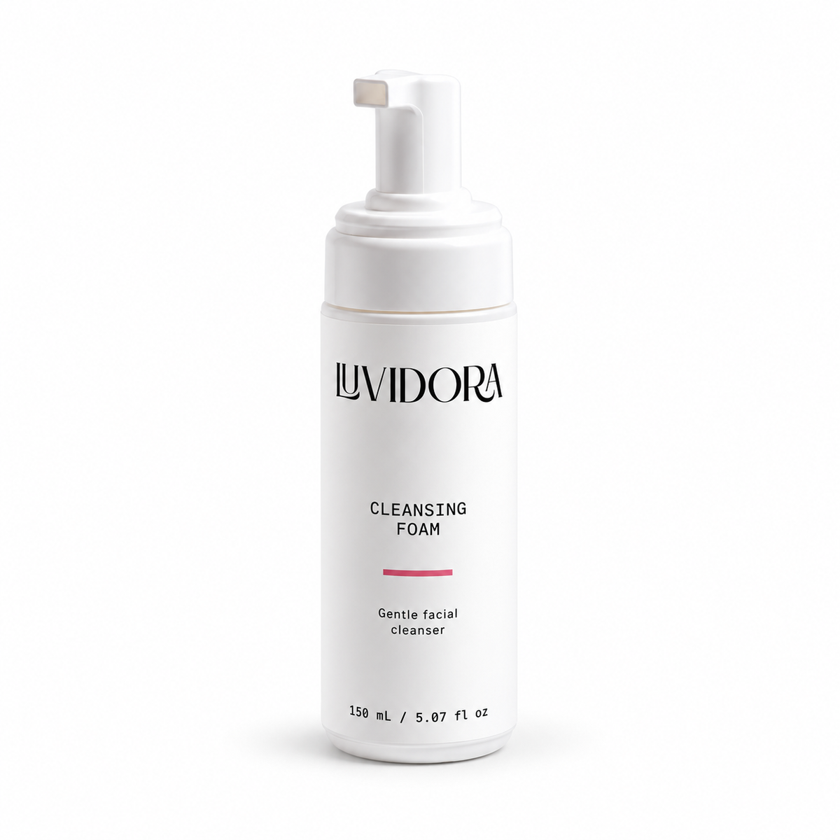 Gentle Cleansing Foam — LUVIDORA product front on white