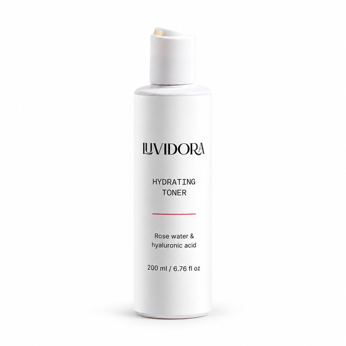 LUVIDORA Hydrating Rose Toner — front view