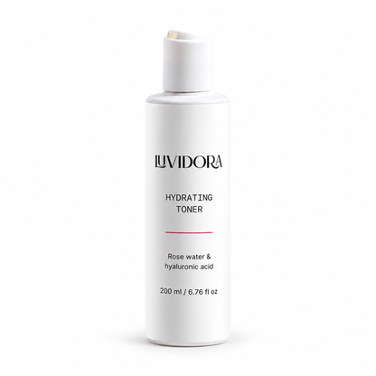 LUVIDORA Hydrating Rose Toner — front view