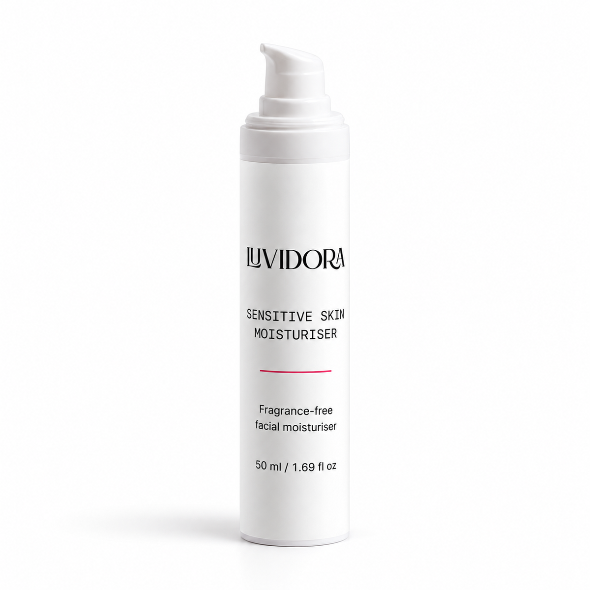 LUVIDORA Sensitive Skin Moisturiser — front view