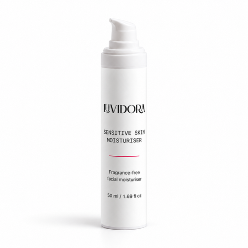 LUVIDORA Sensitive Skin Moisturiser — front view